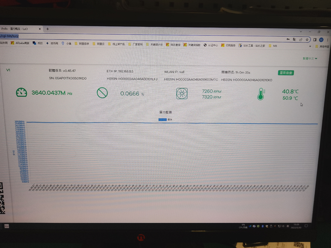 이폴로 V1 3600mh 3.6gh 이폴로 Ｖ 3100mh 3.1gh ETH 광부 이더음 채굴기 0