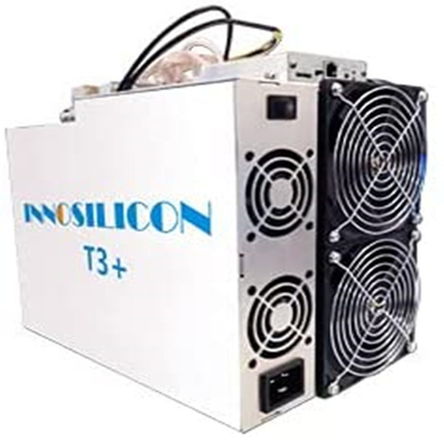 Innosilicon T3+ 비트코인 ​​생성기 기계 57번째 Sha256 높은 해시레이트 광부