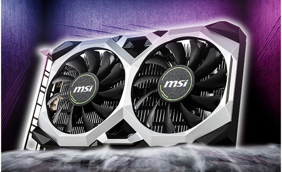 듀얼 팬 냉각 Nvidia Gtx 1660 최고 6gb 그래픽 카드 120W 1770MHz