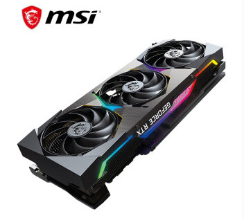 Mining Rig 3 팬 그래픽 카드 GeForce RTX 3090 SUPRIM X 24G