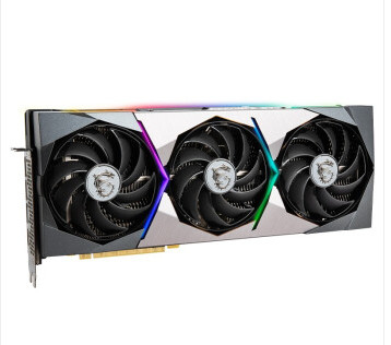 Mining Rig 3 팬 그래픽 카드 GeForce RTX 3090 SUPRIM X 24G