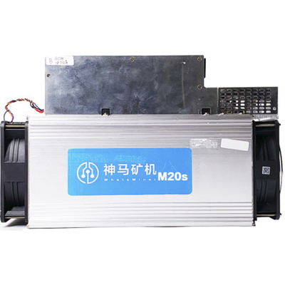 3360W Asic 기계 채광 Whats갱부 M20s 68Th/S 가장 강력한 Asic 광부 Sha256