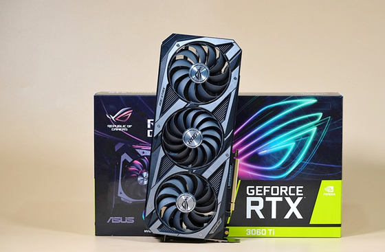 Rog Strix Rtx3060ti O8g 게임용 데스크탑 게임용 그래픽 카드 NVIDIA 256비트