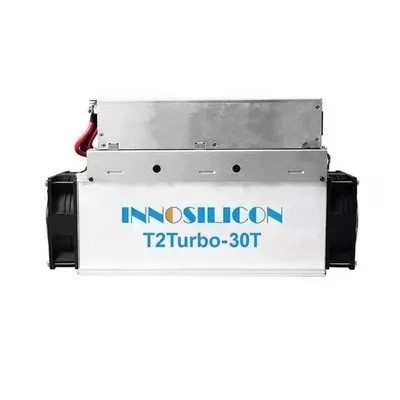2200W Asic 갱부 중고 Innosilicon T2T 30TH/S SHA256 빠른 Bitcoin 광부