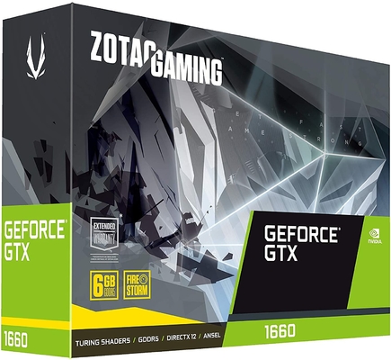 192Bit Mining Rig 그래픽 카드 ZOTAC Gaming GeForce GTX 1660 6GB GDDR5 그래픽 카드